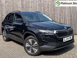Black magic pearl effect Used 2024 Skoda Karoq SE Drive SUV | £22,950 (Fair price)