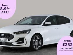 White Used 2023 Ford Focus ST-Line Hatchback | £16,748 (Fair price)
