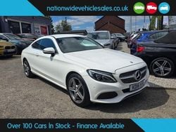 White Used 2016 Mercedes C300 Coupe | £13,203 (Good price)