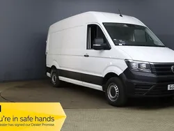 White Used 2021 VW Crafter Trendline Van | £19,990 (Super price)