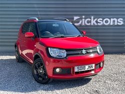 Red black Used 2018 Suzuki Ignis SZ-T Hatchback | £8,298 (Fair price)