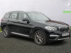 Black Used 2020 BMW X3 xLine SUV | £26,699 (A bit pricey)