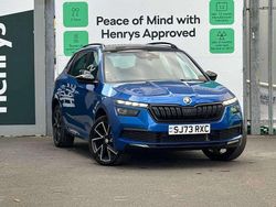 Race blue metallic Used 2023 Skoda Kamiq Monte Carlo SUV | £20,495 (A bit pricey)