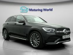 Black Used 2019 Mercedes GLC220 AMG line SUV | £23,700 (Fair price)