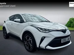 White Used 2022 Toyota C-HR Design SUV | £20,045 (Fair price)