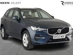 Denim blue Used 2022 Volvo XC60 Momentum SUV | £30,890 (Fair price)