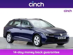 Blue Used 2022 VW Golf VIII Life Estate | £15,599 (Fair price)