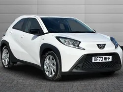 White Used 2023 Toyota Aygo PURE Hatchback | £13,250 (Fair price)