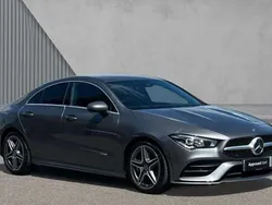 Grey Used 2020 Mercedes CLA220 AMG line Sedan | £20,113 (Fair price)