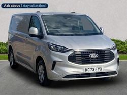 Silver Used 2023 Ford Transit Custom Limited Van | £22,100 (Good price)