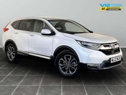White Used 2022 Honda CR-V Hybrid SUV | £20,495 (Good price)