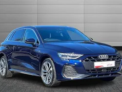 Blue Used 2025 Audi A3 e-tron S-Line Hatchback | £29,695 (A bit pricey)
