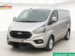 Silver Used 2022 Ford Transit Custom Limited Van | £23,849 (Fair price)