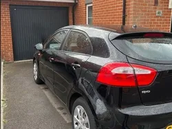 Black Used 2013 Kia Rio Hatchback | £2,495 (A bit pricey)