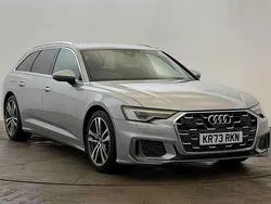 Silver Used 2023 Audi A6 S-Line Estate | £36,490 (Expensive)