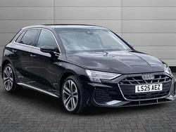 Black Used 2025 Audi A3 e-tron S-Line Hatchback | £32,150 (Expensive)
