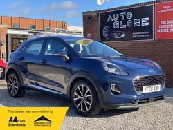 Blue Used 2021 Ford Puma Gen-E Titanium Hatchback | £9,990