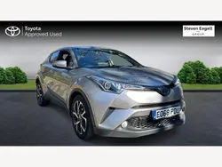 Silver Used 2018 Toyota C-HR Design SUV | £14,467 (A bit pricey)