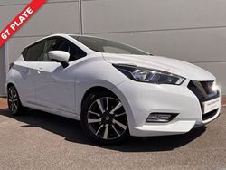 White Used 2017 Nissan Micra N-Connecta Hatchback | £11,995