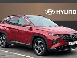 Red Used 2021 Hyundai Tucson Ultimate SUV | £17,802 (A bit pricey)
