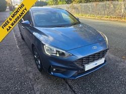 Blue Used 2019 Ford Focus ST-Line Hatchback | £9,895 (Fair price)