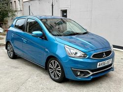 Blue Used 2016 Mitsubishi Mirage Hatchback | £7,295 (Fair price)
