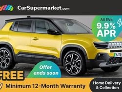 Yellow/black Used 2023 Jeep Avenger EV SUV | £19,197 (Fair price)