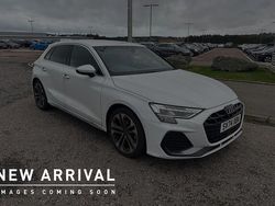 White Used 2024 Audi A3 S-Line Hatchback | £26,995 (Expensive)