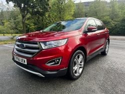 Red Used 2017 Ford Edge Titanium SUV | £9,495 (Good price)