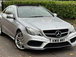 Silver Used 2016 Mercedes E220 AMG line Coupe | £11,595 (Super price)