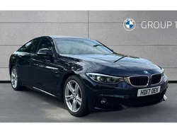 Carbon black Used 2017 BMW 430 M Sport Coupe | £15,550 (Fair price)