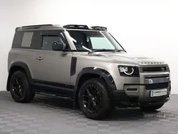Silver Used 2021 Land Rover Defender Dynamic SUV | £47,495 (Fair price)