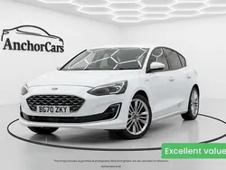 White Used 2020 Ford Focus Vignale Hatchback | £12,988 (Fair price)