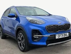 Blue Used 2022 Kia Sportage 4 SUV | £19,750 (Good price)
