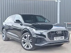 Black Used 2022 Audi Q8 S-Line SUV | £46,998 (Fair price)