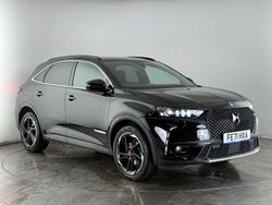 Black Used 2021 DS Automobiles DS7 Crossback Performance Line Plus SUV | £14,100 (Fair price)