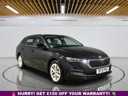 Black Used 2021 Skoda Octavia SE L Estate | £12,399 (Fair price)