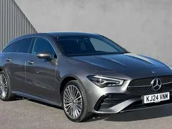 Grey Used 2024 Mercedes CLA250e AMG Line Premium Sedan | £27,980 (Fair price)