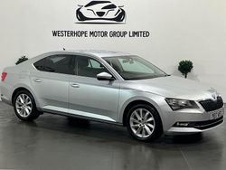Silver Used 2017 Skoda Superb SE Hatchback | £12,200 (Good price)