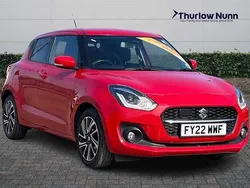 Red Used 2022 Suzuki Swift SZ5 Hatchback | £11,494 (Fair price)