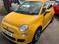 Yellow Used 2015 Fiat 500 S Hatchback | £5,499 (Fair price)