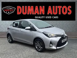 Silver Used 2014 Toyota Yaris Multidrive S Hatchback | £8,995 (Fair price)
