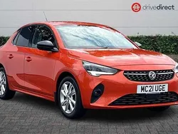 Orange Used 2021 Vauxhall Corsa Elite Hatchback | £10,995 (Fair price)