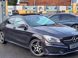 Purple Used 2014 Mercedes CLA220 AMG Sedan | £7,995 (Good price)