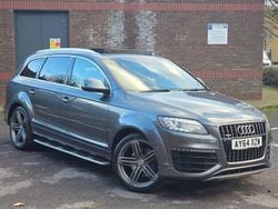 Grey Used 2015 Audi Q7 S-Line SUV | £13,490 (Fair price)