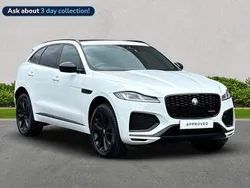 White Used 2023 Jaguar F-Pace R-Dynamic SUV | £37,919 (A bit pricey)