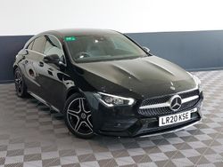 Black Used 2020 Mercedes CLA180 AMG line Sedan | £22,998