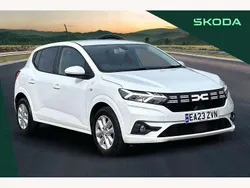 White Used 2023 Dacia Sandero Expression Hatchback | £11,470 (Good price)