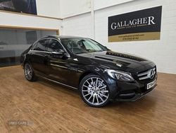 Black Used 2014 Mercedes C250 Premium Plus Sedan | £9,595 (A bit pricey)