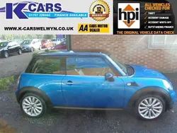 Blue Used 2011 Mini Cooper Hatch Hatchback | £4,500
